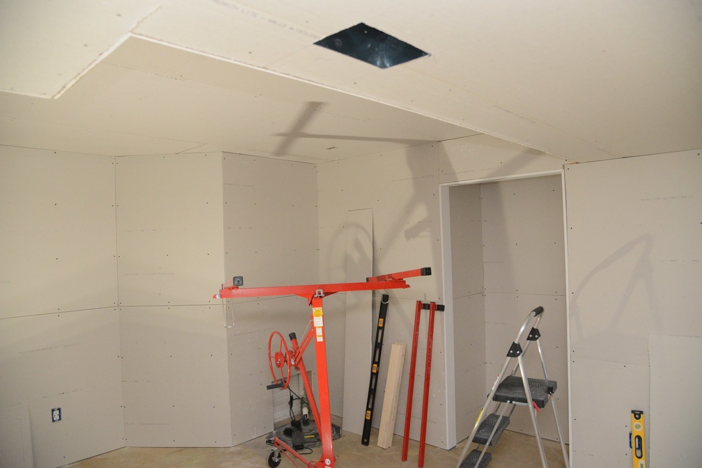Drywall done3